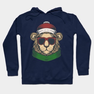 Lion Head Christmas Hoodie